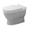 Duravit Starck 3 - Inodoro De Pie, Desagüe Posterior, Con HygieneGlaze, Blanco Alpino 0124092000