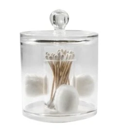 Compactor Organizadores De Cosméticos - Caja Para Discos Desmaquillantes Y Bastoncillos Cosméticos, Plástico Transparente RAN5058 -Baño Suministros Tienda beb2625bb2c71dd2615a9717