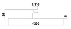 Paffoni Stick - Rociador De Ducha, Diámetro 300 Mm, Negro Mate ZSOF079NO 7 Paffoni Stick - Rociador De Ducha, Diámetro 300 Mm, Negro Mate ZSOF079NO -Baño Suministros Tienda c0b632701ec7de9a255a96e3