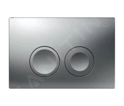 Geberit Delta25 - Pulsador De Descarga, Cromo Mate 115.125.46.5