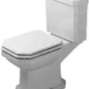 Duravit 1930 - Taza De Inodoro Completo De Pie, Desagüe Horizontal, WonderGliss, Blanca 02270900001