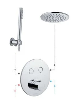 Paffoni Compact Box - Grifo Empotrado Termostático, Para 2 Dispositivos, Negro Mate CPT018NO -Baño Suministros Tienda c4affff3b07c4848e9834feb