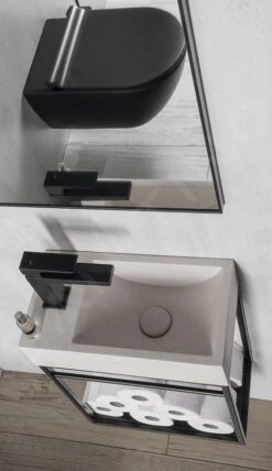 Sapho Dimy - Grifo De Lavabo, Negro Mate DM002BL -Baño Suministros Tienda c6d7646b09d558f962fa71b4