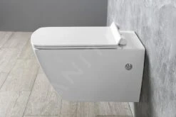 Sapho Isvea Purity - Inodoro Suspendido Con Ducha De Bidé, Blanco 10PL02007-DL -Baño Suministros Tienda cc22a408c18d0c9246e4ed10