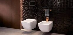 Villeroy & Boch ViConnect - Pulsador De Descarga Con Iluminación LED, Vidrio Brillante Negro 921843RB -Baño Suministros Tienda ccc10e68726df6cb2e0f8e5a