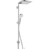 Hansgrohe Crometta - Conjunto De Ducha E 240 Showerpipe Para Renovaciones, EcoSmart 9 L/min, Cromo 27289000 -Baño Suministros Tienda cd14207e9e6ed977eac99b52