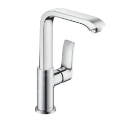 Hansgrohe Metris New - Grifo Monomando De Lavabo 230, Con Desagüe, Cromo 31087000