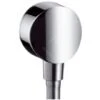 Hansgrohe Codos De Conexión - Toma De Agua Fixfit S, Cromo 27453000 -Baño Suministros Tienda d2c45e1ea35b05cfe4d32908