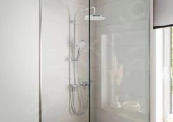 Hansgrohe Vernis Blend - Conjunto De Ducha Showerpipe 200 Reno, Cromo 26272000 -Baño Suministros Tienda d33ca658322a1e3a303711bb