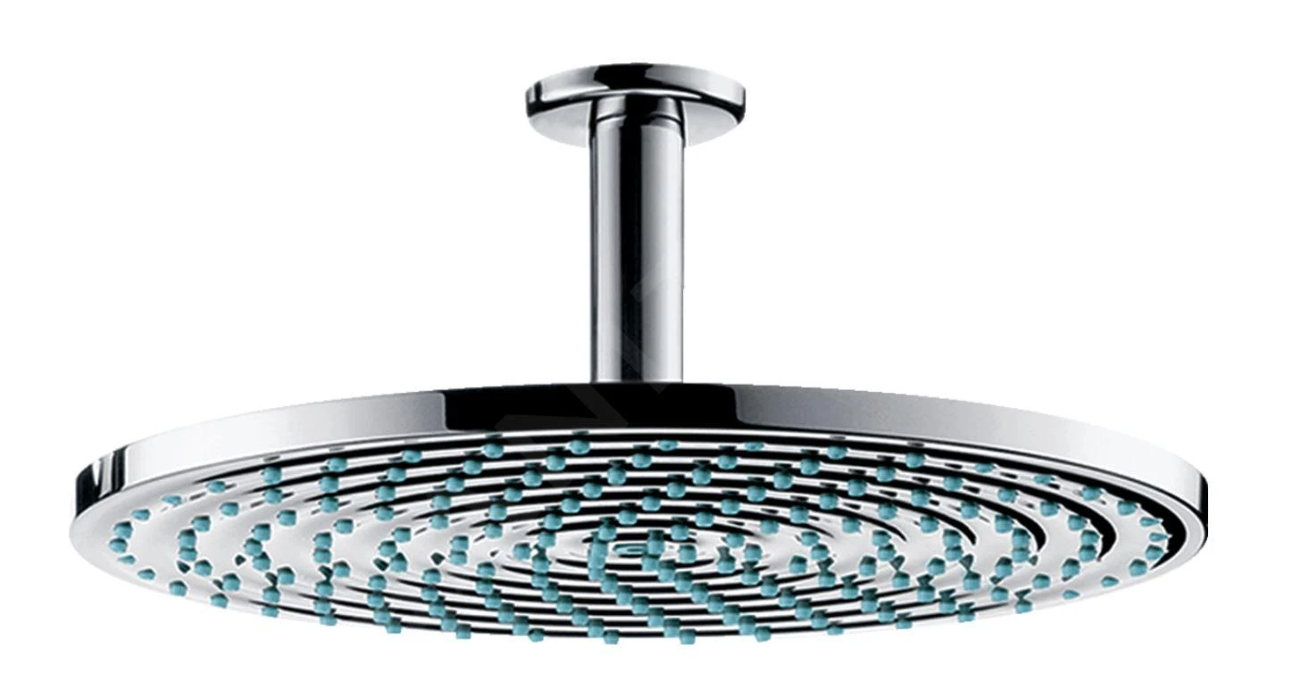 Hansgrohe Raindance - Rociador De Ducha S 300 Air 1jet Con Conexión De Techo 100 Mm, Cromo 27494000 3 Hansgrohe Raindance - Rociador De Ducha S 300 Air 1jet Con Conexión De Techo 100 Mm, Cromo 27494000