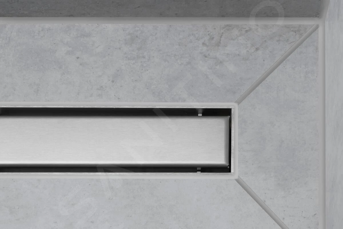 Hansgrohe RainDrain Match - Canaleta De Ducha Con Rejilla De Acero Inoxidable 800, Con Marco De Altura Ajustable, Acero Inoxidable Cepillado 56038800 5 Hansgrohe RainDrain Match - Canaleta De Ducha Con Rejilla De Acero Inoxidable 800, Con Marco De Altura Ajustable, Acero Inoxidable Cepillado 56038800 - Imagen 3