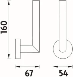 Nimco Unix - Portarrollos De Repuesto, Cromo UN 13055R-26 -Baño Suministros Tienda dbe9f49f090a006bc77b0077