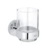 Grohe Essentials - Vaso Con Soporte, Cromo 40447001 -Baño Suministros Tienda dcb10c0d212d594969079190
