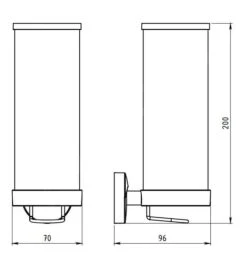Novaservis Metalia 11 - Dispensador De Discos Desmaquillantes, Vidrio/cromo 0172,0 -Baño Suministros Tienda dd792f7a6a9eb6ce447d7e26