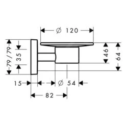 Hansgrohe PuraVida - Jabonera, Cromo 41502000 -Baño Suministros Tienda e11c924ed4ba2c87cba231d1