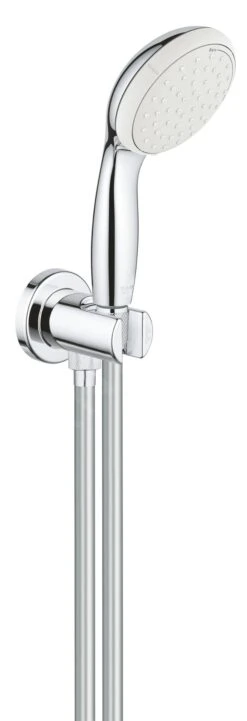 Grohe Tempesta New - Conjunto De Ducha 100 Con Soporte, 2 Chorros, Cromo 26406001