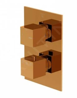 Steinberg 160 - Grifo Empotrado Termostático Para 2 Dispositivos, Oro Rosa 160 4133 3 RG