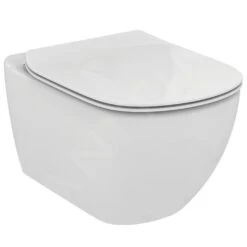 Geberit Duofix - Módulo Para Inodoro Suspendido Con Pulsador Sigma30, Cromo Mate/cromo + Ideal Standard Tesi - WC Y Asiento, Aquablade, SoftClose 111.300.00.5 NU7 -Baño Suministros Tienda e53485344b3bd4e8af18a330