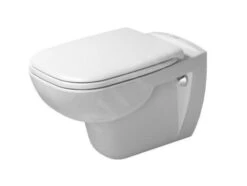 Duravit D-Code - Inodoro Suspendido, Con HygieneGlaze, Blanco Alpino 25350920002