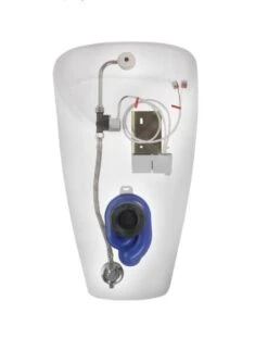 Sanela Urinarios Automáticos - Urinario GOLEM Con Pulsador De Descarga De Radar, Alimentación 230V AC/24V DC, Blanco SLP 19RS -Baño Suministros Tienda eba091264905a813f5b0366a