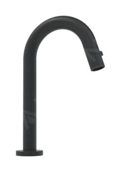 Hansa Nova Style - Grifo De Lavabo De Agua Fría, Negro Mate 5091810133