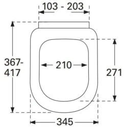 Villeroy & Boch Architectura - Asiento De WC Compact, Blanco Alpino 9M66E101 -Baño Suministros Tienda ed9195492bf79ef579aca0b5