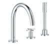 Grohe Atrio - Grifo De Bañera, De 5 Orificios, Cromo 19923003 -Baño Suministros Tienda eda8bfbb565c0c5576b855aa
