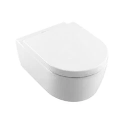 Villeroy & Boch Avento - Inodoro Suspendido Con Asiento SoftClosing, DirectFlush, Blanco Alpino 5656HR01