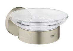 Grohe Essentials - Jabonera Con Soporte, Níquel Cepillado 40444EN1