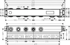 Hansgrohe Cuerpos De Montaje - Cuerpo Básico RainSelect Para 3 Aparatos 15311180 -Baño Suministros Tienda efc47d8314f4617dc8ce0759