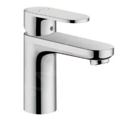 Hansgrohe Vernis Blend - Grifo De Lavabo Con Desagüe, EcoSmart, Cromo 71551000