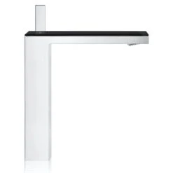 Axor MyEdition - Grifo De Lavabo Con Desagüe Push-Open, Cromo/vidrio Negro 47020600 -Baño Suministros Tienda f22c3ce360e6e0ad70fe89ff