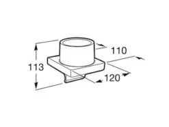 Roca Tempo - Dispensador De Jabón Con Soporte, Negro A817037CN0 -Baño Suministros Tienda f5ab3e489aa062b4c962f7ed