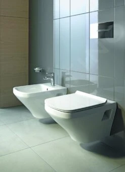 Duravit DuraStyle - Inodoro Suspendido, Rimless, Blanco 2538090000 -Baño Suministros Tienda f6999b25e6409758b7d2de02
