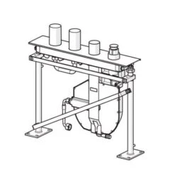 Hansa Compact - Cuerpo De Montaje Para Grifo De Bañera De 4 Orificios 53020300 -Baño Suministros Tienda f7170557dee3e7fadc8c766a