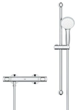 Grohe Precision Flow - Conjunto De Ducha Con Termostato De Pared, Con Barra 620 Mm, Cromo 34841000 12 Grohe Precision Flow - Conjunto De Ducha Con Termostato De Pared, Con Barra 620 Mm, Cromo 34841000 -Baño Suministros Tienda f949c2ef3845953bbf95c52c