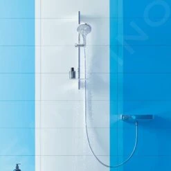 Grohe Rainshower SmartActive - Barra De Ducha Con Bandeja, 900 Mm, Cromo 26603000 -Baño Suministros Tienda fb90b039f2fbc009bc3e668f