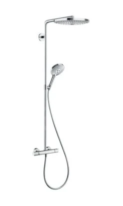 Hansgrohe Raindance Select S - Conjunto De Ducha Con Termostato, 300 Mm, 2 Chorros, Cromo 27133000